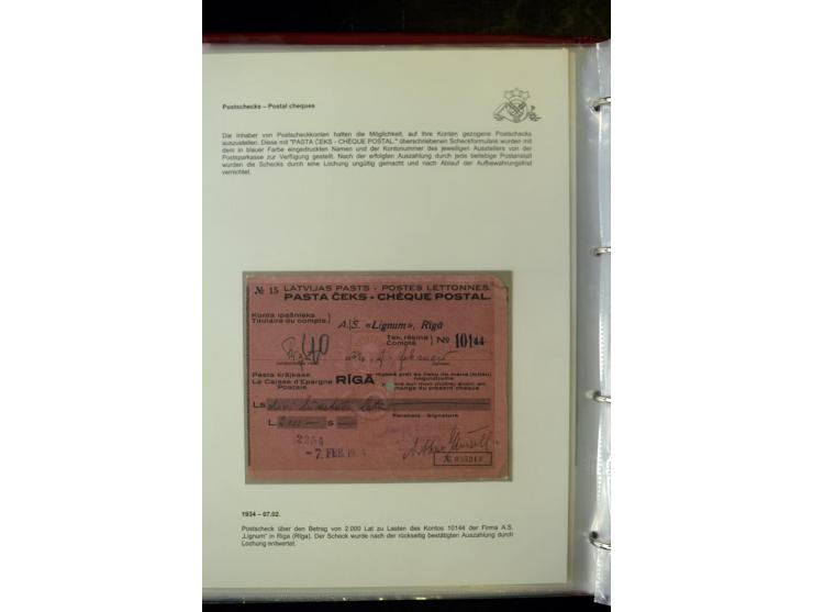 GELD-DIENST: 1927/41, umfangreiche Sammlung von über 60 Ganzstücken, dabei Geldanweisungen aus dem Ausland, Empfangsbestätigu