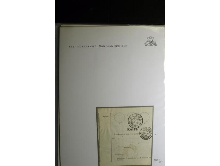 NORMSTEMPEL: AAHOF-ZVIDZIENA, umfangreiche Sammlung mit über 750 Briefen und Karten, alles sauber in 6 Alben