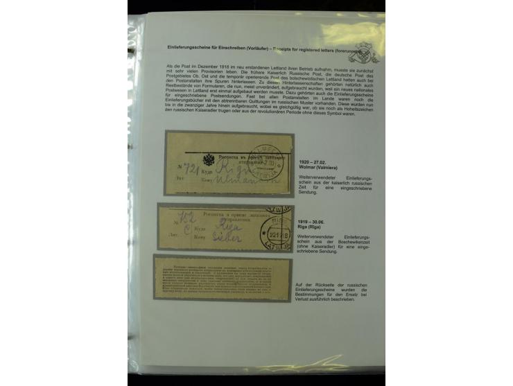 POSTFORMULARE: 1919/40, umfangreiche Sammlung von über 80 Ganzstücken, dabei "Au Bureau des Postes", Umschläge des Postscheck