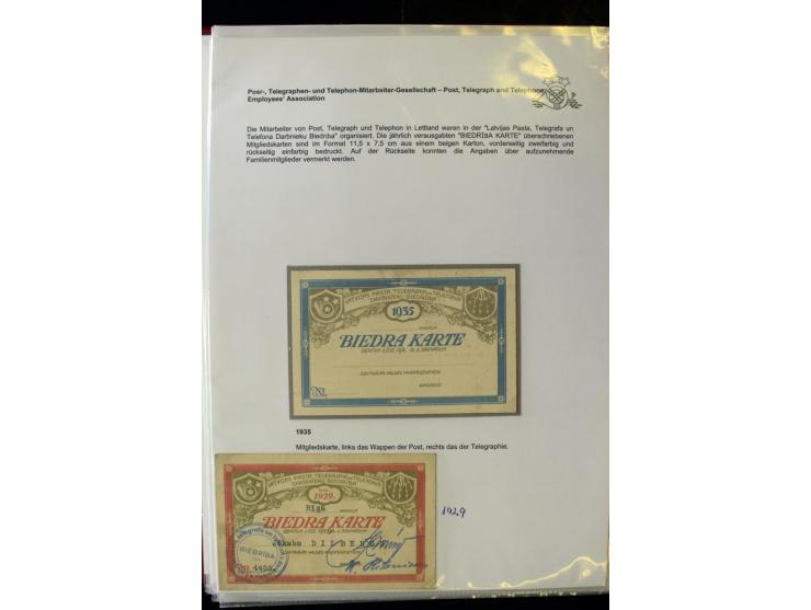 POSTFORMULARE: 1919/40, umfangreiche Sammlung von über 80 Ganzstücken, dabei "Au Bureau des Postes", Umschläge des Postscheck