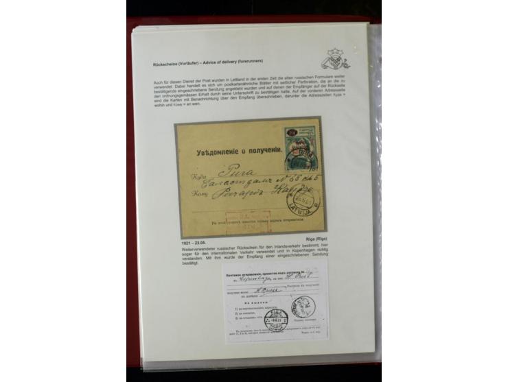 POSTFORMULARE: 1919/40, umfangreiche Sammlung von über 80 Ganzstücken, dabei "Au Bureau des Postes", Umschläge des Postscheck