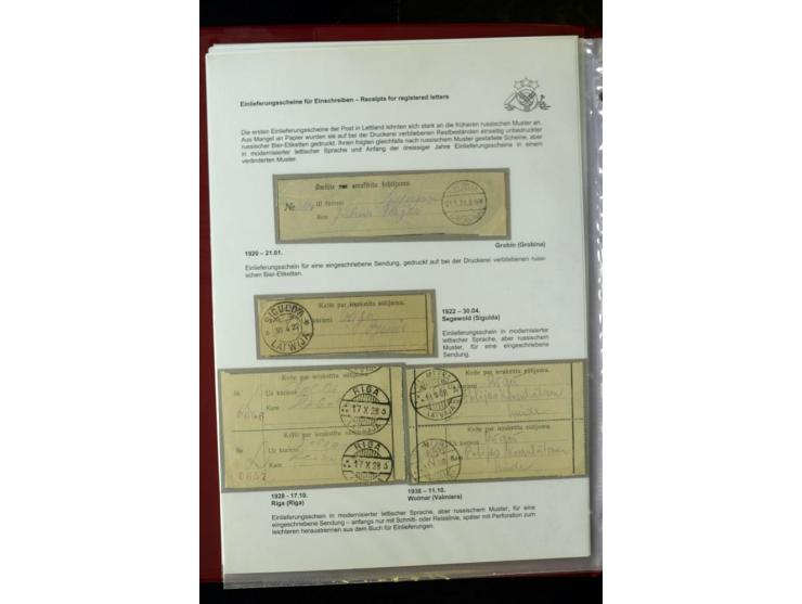 POSTFORMULARE: 1919/40, umfangreiche Sammlung von über 80 Ganzstücken, dabei "Au Bureau des Postes", Umschläge des Postscheck