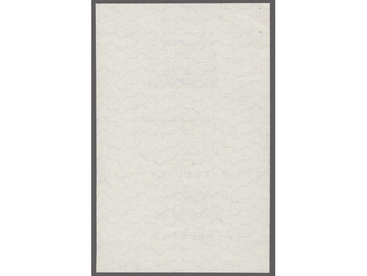 1952, Presidential Election 1000 w. souvenir sheet, ungummed as issued, 2 light marginal creases at left; fine and very scarc