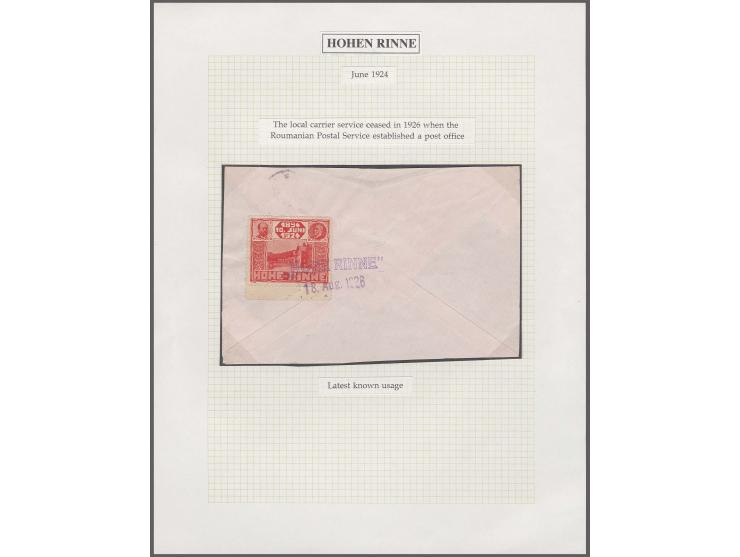 Syria: 1868, Duloz 20 pa. green, 2 ghr. brick-red strip of three, a pair and a single and  5 ghr. blue two singlesÂ tied by a
