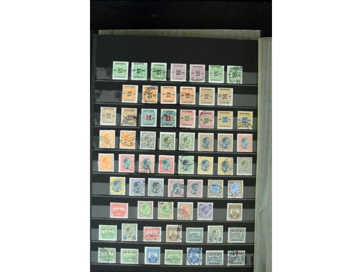 1851/1988, postfrische, ungebrauchte und gestempelte Sammlung mit u.a. Mi.-Nr. 1 (10), 2 repariert, 66 (2), 81 (2), 180-81 (2