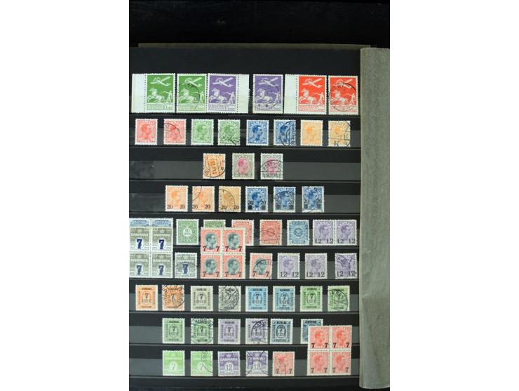 1851/1988, postfrische, ungebrauchte und gestempelte Sammlung mit u.a. Mi.-Nr. 1 (10), 2 repariert, 66 (2), 81 (2), 180-81 (2