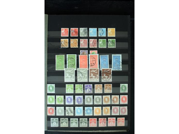 1851/1988, postfrische, ungebrauchte und gestempelte Sammlung mit u.a. Mi.-Nr. 1 (10), 2 repariert, 66 (2), 81 (2), 180-81 (2