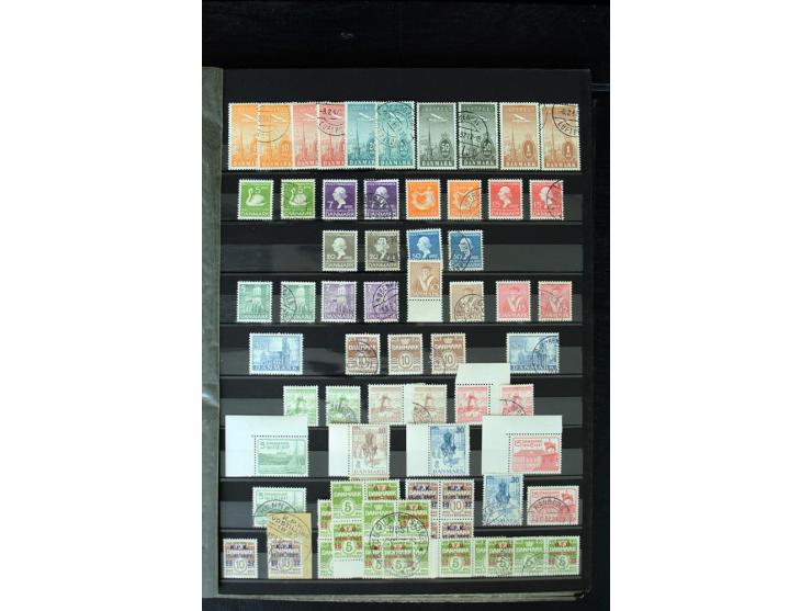 1851/1988, postfrische, ungebrauchte und gestempelte Sammlung mit u.a. Mi.-Nr. 1 (10), 2 repariert, 66 (2), 81 (2), 180-81 (2