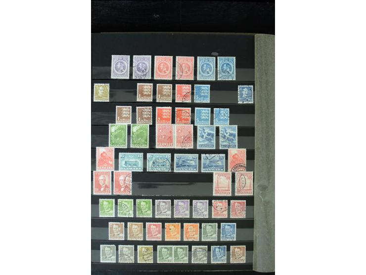 1851/1988, postfrische, ungebrauchte und gestempelte Sammlung mit u.a. Mi.-Nr. 1 (10), 2 repariert, 66 (2), 81 (2), 180-81 (2
