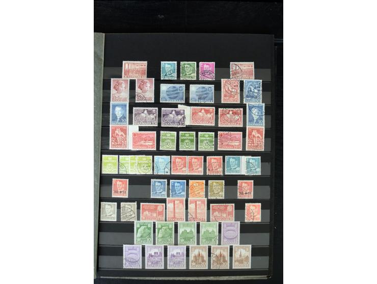1851/1988, postfrische, ungebrauchte und gestempelte Sammlung mit u.a. Mi.-Nr. 1 (10), 2 repariert, 66 (2), 81 (2), 180-81 (2