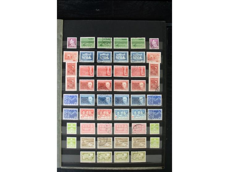 1851/1988, postfrische, ungebrauchte und gestempelte Sammlung mit u.a. Mi.-Nr. 1 (10), 2 repariert, 66 (2), 81 (2), 180-81 (2