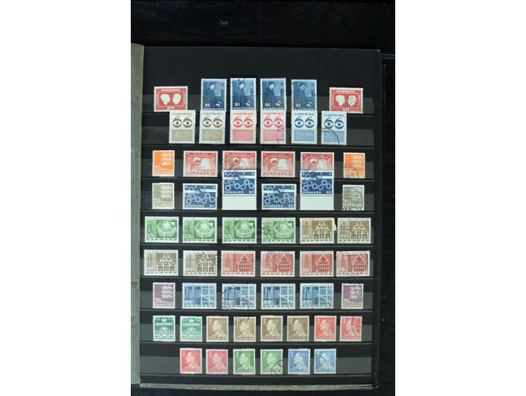 1851/1988, postfrische, ungebrauchte und gestempelte Sammlung mit u.a. Mi.-Nr. 1 (10), 2 repariert, 66 (2), 81 (2), 180-81 (2