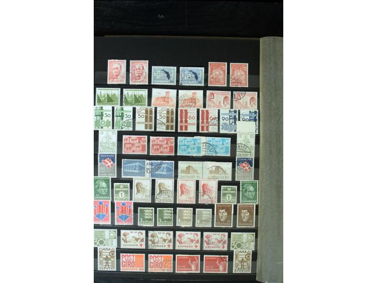 1851/1988, postfrische, ungebrauchte und gestempelte Sammlung mit u.a. Mi.-Nr. 1 (10), 2 repariert, 66 (2), 81 (2), 180-81 (2