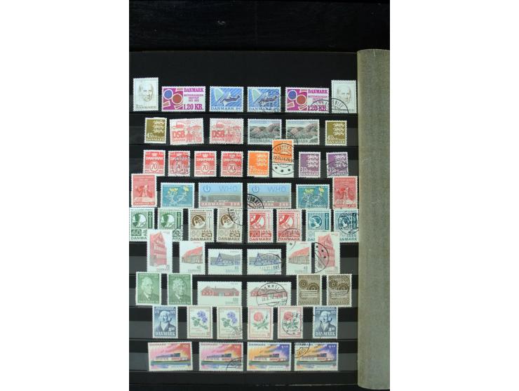 1851/1988, postfrische, ungebrauchte und gestempelte Sammlung mit u.a. Mi.-Nr. 1 (10), 2 repariert, 66 (2), 81 (2), 180-81 (2