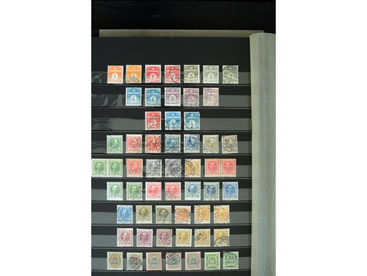 1851/1988, postfrische, ungebrauchte und gestempelte Sammlung mit u.a. Mi.-Nr. 1 (10), 2 repariert, 66 (2), 81 (2), 180-81 (2