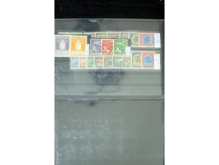 1851/2004, postfrischer, ungebrauchter und gestempelter Bestand mit u.a. Mi.-Nr. 66 (9), 81 (2), 143-45 (2), 180-81 (2) etc.,