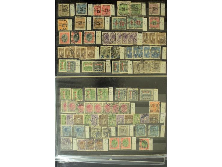 1851/2004, postfrischer, ungebrauchter und gestempelter Bestand mit u.a. Mi.-Nr. 66 (9), 81 (2), 143-45 (2), 180-81 (2) etc.,