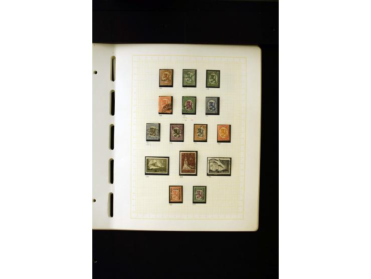 1856/1950, postfrische, ungebrauchte und gestempelte, spezialisierte Sammlung mit u.a. Mi.-Nr. 1I, 2x, 70 Zungenmarken, Mi.-N