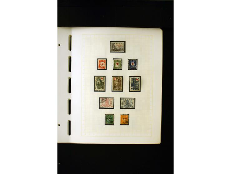 1856/1950, postfrische, ungebrauchte und gestempelte, spezialisierte Sammlung mit u.a. Mi.-Nr. 1I, 2x, 70 Zungenmarken, Mi.-N
