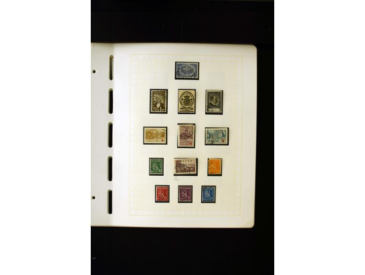 1856/1950, postfrische, ungebrauchte und gestempelte, spezialisierte Sammlung mit u.a. Mi.-Nr. 1I, 2x, 70 Zungenmarken, Mi.-N