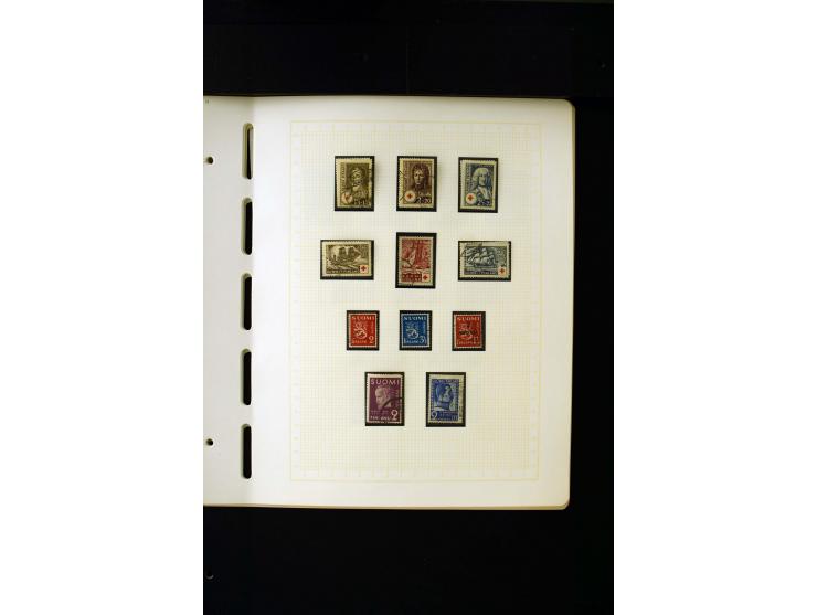 1856/1950, postfrische, ungebrauchte und gestempelte, spezialisierte Sammlung mit u.a. Mi.-Nr. 1I, 2x, 70 Zungenmarken, Mi.-N