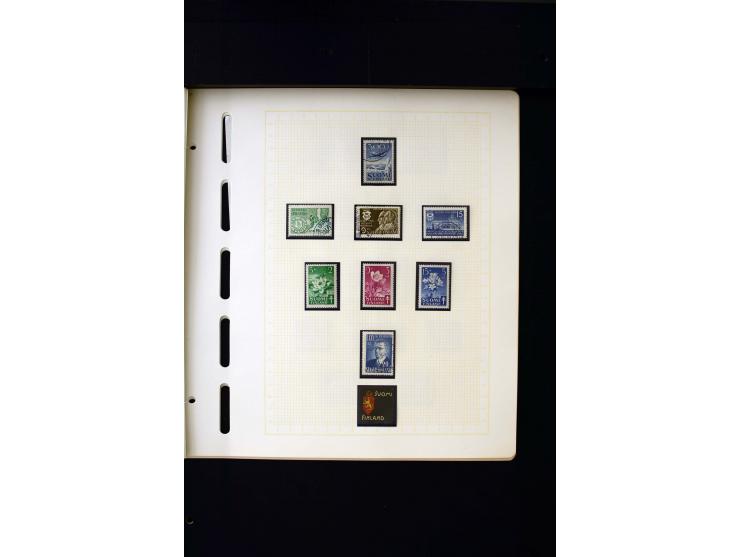 1856/1950, postfrische, ungebrauchte und gestempelte, spezialisierte Sammlung mit u.a. Mi.-Nr. 1I, 2x, 70 Zungenmarken, Mi.-N