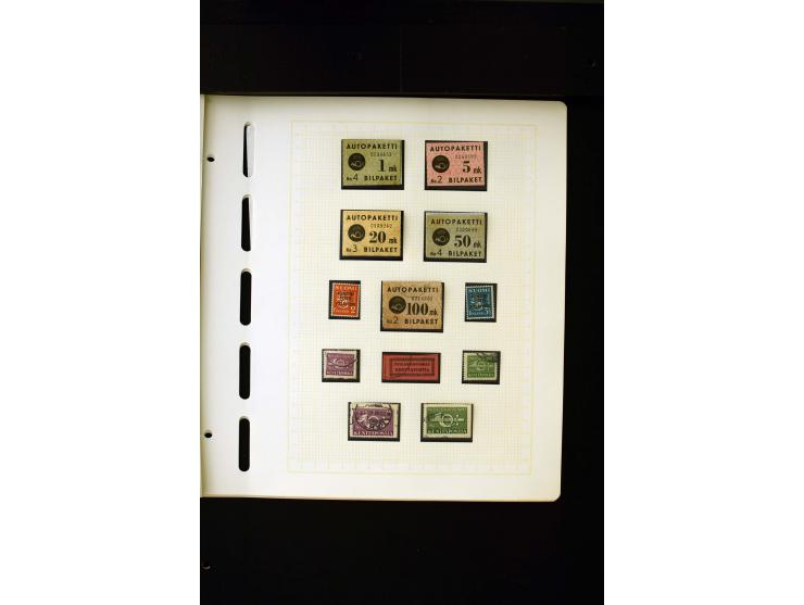 1856/1950, postfrische, ungebrauchte und gestempelte, spezialisierte Sammlung mit u.a. Mi.-Nr. 1I, 2x, 70 Zungenmarken, Mi.-N