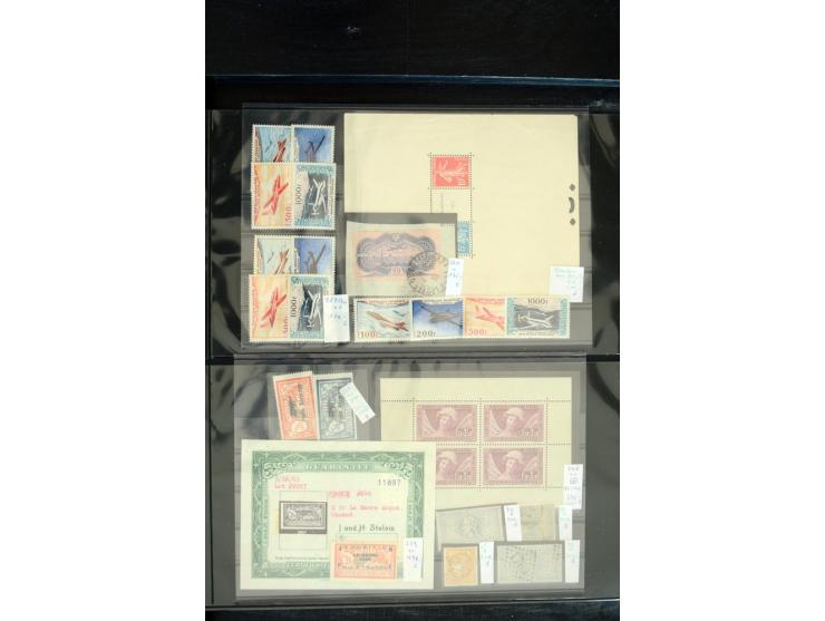 1849/2005, postfrischer, ungebrauchter und gestempelter Bestand mit u.a. Mi.-Nr. 220-21, 239, 248 (H-Blatt), 305-11, 321 (2),