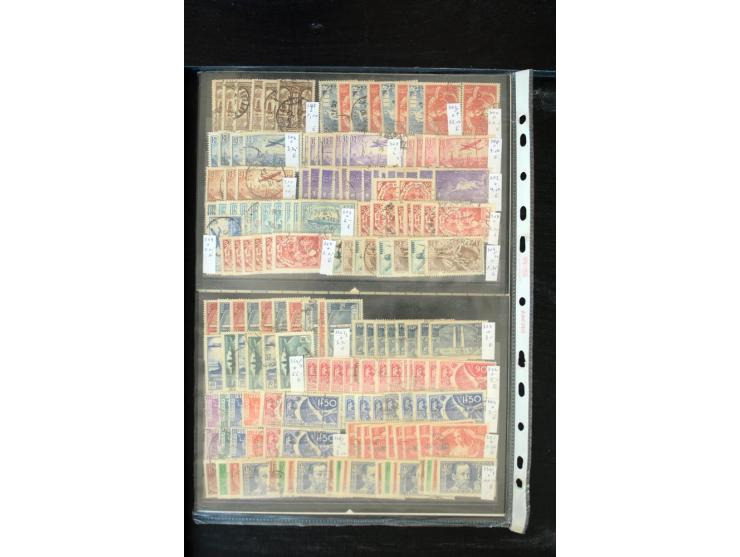 1849/2005, postfrischer, ungebrauchter und gestempelter Bestand mit u.a. Mi.-Nr. 220-21, 239, 248 (H-Blatt), 305-11, 321 (2),
