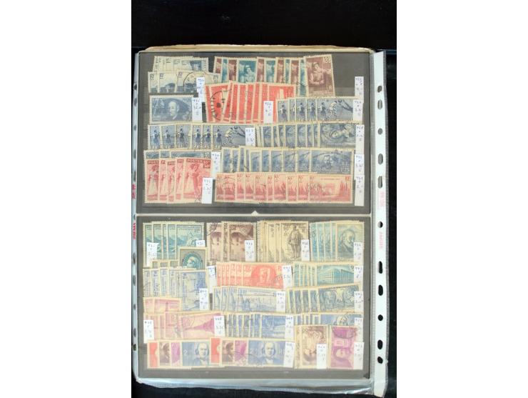 1849/2005, postfrischer, ungebrauchter und gestempelter Bestand mit u.a. Mi.-Nr. 220-21, 239, 248 (H-Blatt), 305-11, 321 (2),