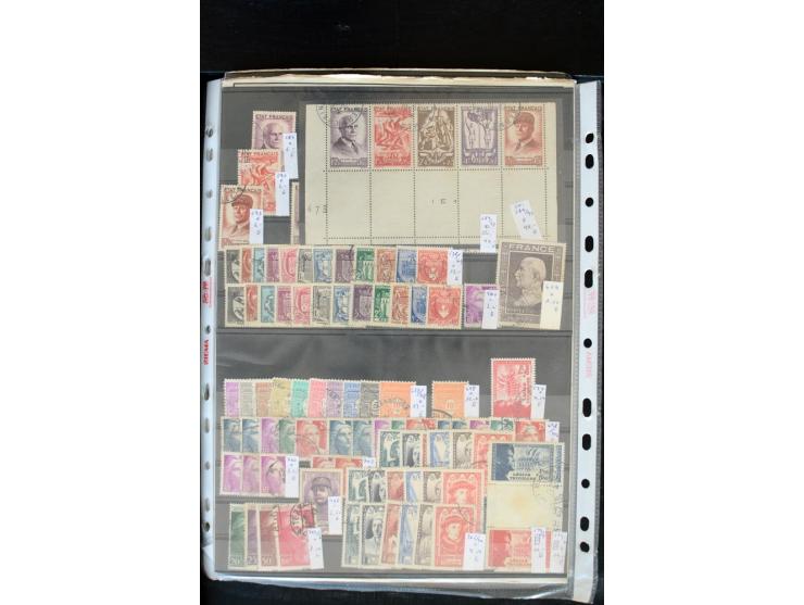 1849/2005, postfrischer, ungebrauchter und gestempelter Bestand mit u.a. Mi.-Nr. 220-21, 239, 248 (H-Blatt), 305-11, 321 (2),