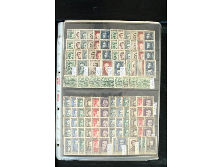 1849/2005, postfrischer, ungebrauchter und gestempelter Bestand mit u.a. Mi.-Nr. 220-21, 239, 248 (H-Blatt), 305-11, 321 (2),