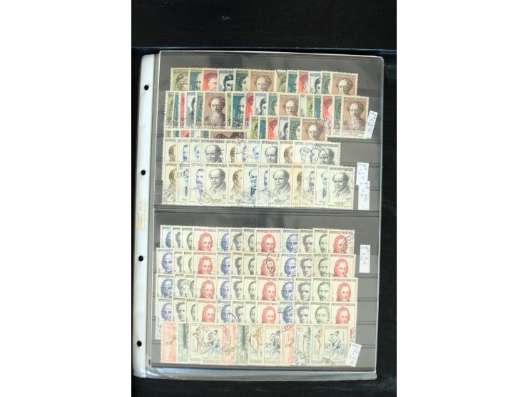 1849/2005, postfrischer, ungebrauchter und gestempelter Bestand mit u.a. Mi.-Nr. 220-21, 239, 248 (H-Blatt), 305-11, 321 (2),
