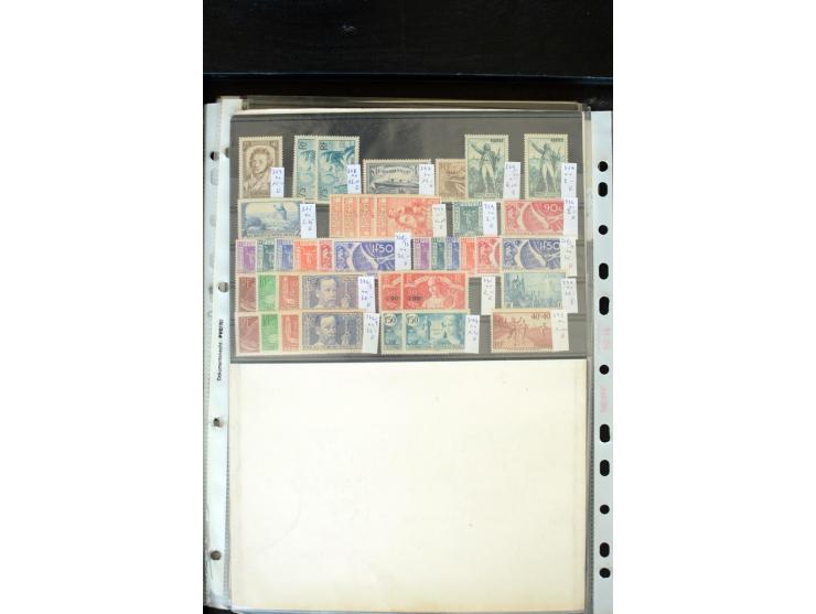 1849/2005, postfrischer, ungebrauchter und gestempelter Bestand mit u.a. Mi.-Nr. 220-21, 239, 248 (H-Blatt), 305-11, 321 (2),