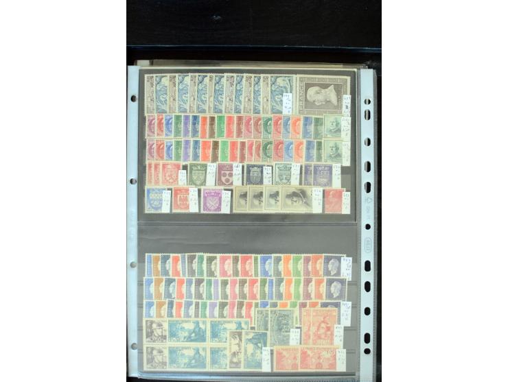 1849/2005, postfrischer, ungebrauchter und gestempelter Bestand mit u.a. Mi.-Nr. 220-21, 239, 248 (H-Blatt), 305-11, 321 (2),