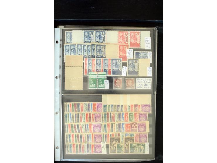 1849/2005, postfrischer, ungebrauchter und gestempelter Bestand mit u.a. Mi.-Nr. 220-21, 239, 248 (H-Blatt), 305-11, 321 (2),