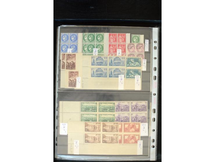1849/2005, postfrischer, ungebrauchter und gestempelter Bestand mit u.a. Mi.-Nr. 220-21, 239, 248 (H-Blatt), 305-11, 321 (2),