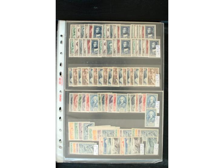 1849/2005, postfrischer, ungebrauchter und gestempelter Bestand mit u.a. Mi.-Nr. 220-21, 239, 248 (H-Blatt), 305-11, 321 (2),