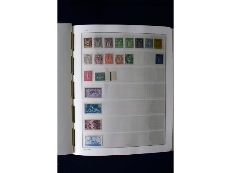 1849/2005, anfangs gestempelte, ab 1906 postfrische und ungebrauchte Sammlung, ab 1945 kpl. mit u.a. Mi.-Nr. 2, 5, 7, 8, 17, 