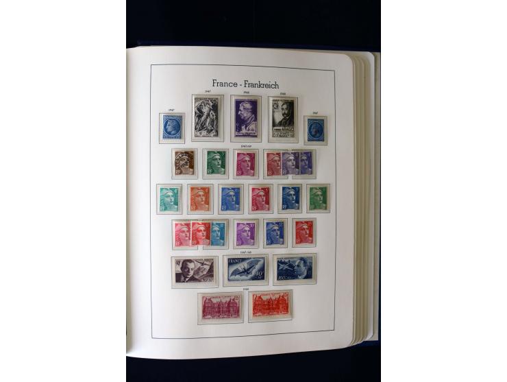 1849/2005, anfangs gestempelte, ab 1906 postfrische und ungebrauchte Sammlung, ab 1945 kpl. mit u.a. Mi.-Nr. 2, 5, 7, 8, 17, 