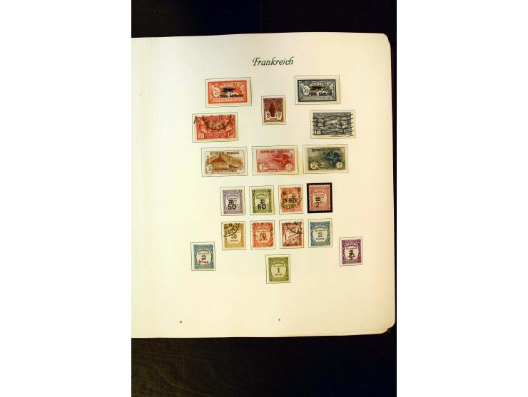 1849/1959, postfrische, ungebrauchte und gestempelte Sammlung mit vielen guten Ausgaben wie Mi.-Nr. 311, 321, Bl.1, 3, Porto,
