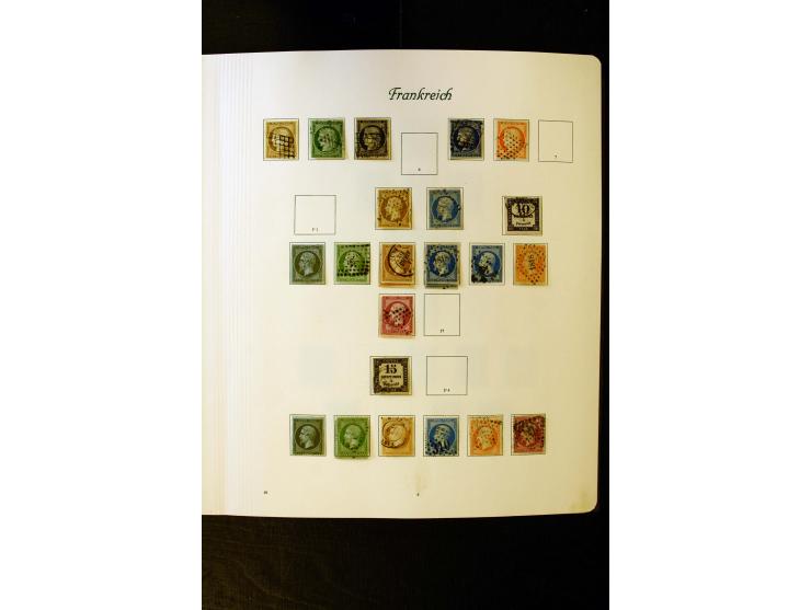 1849/1959, postfrische, ungebrauchte und gestempelte Sammlung mit vielen guten Ausgaben wie Mi.-Nr. 311, 321, Bl.1, 3, Porto,