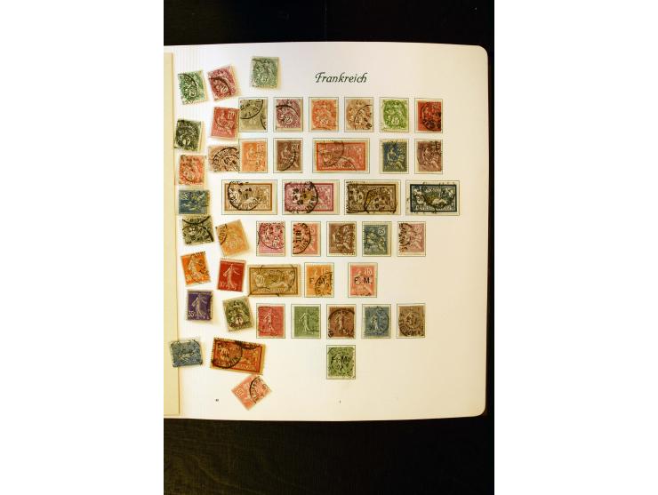 1849/1959, postfrische, ungebrauchte und gestempelte Sammlung mit vielen guten Ausgaben wie Mi.-Nr. 311, 321, Bl.1, 3, Porto,