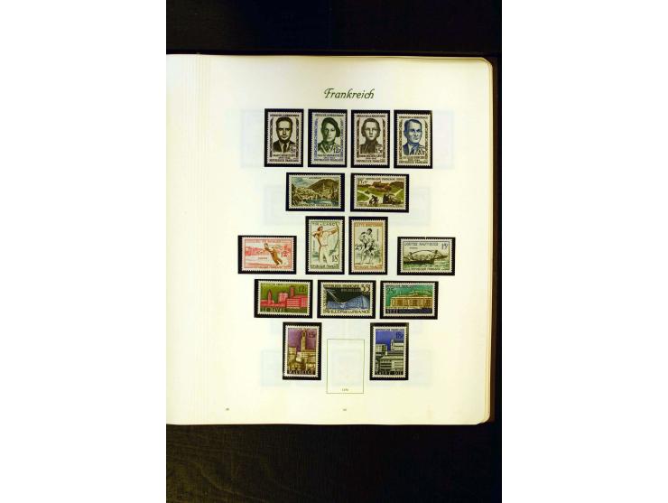 1849/1959, postfrische, ungebrauchte und gestempelte Sammlung mit vielen guten Ausgaben wie Mi.-Nr. 311, 321, Bl.1, 3, Porto,