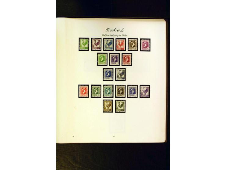 1849/1959, postfrische, ungebrauchte und gestempelte Sammlung mit vielen guten Ausgaben wie Mi.-Nr. 311, 321, Bl.1, 3, Porto,