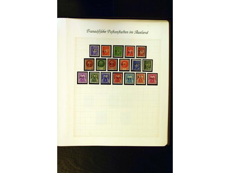 1849/1959, postfrische, ungebrauchte und gestempelte Sammlung mit vielen guten Ausgaben wie Mi.-Nr. 311, 321, Bl.1, 3, Porto,