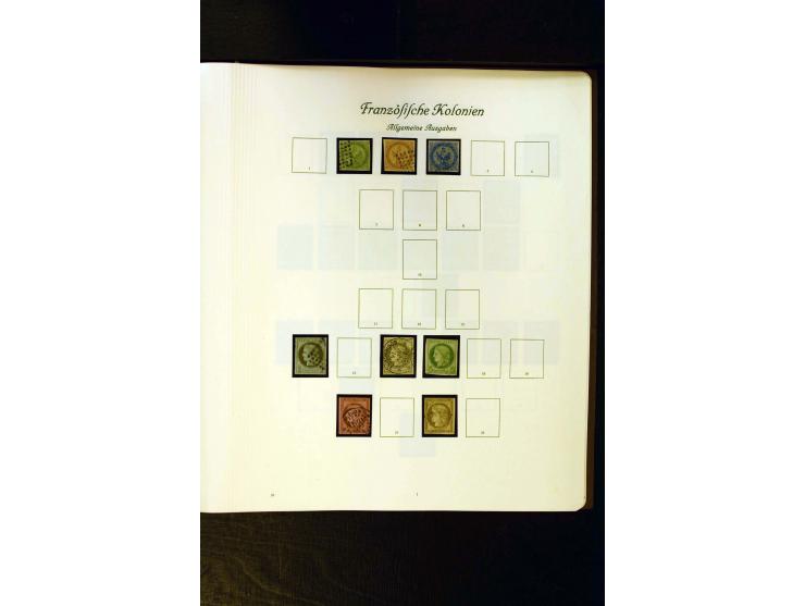 1849/1959, postfrische, ungebrauchte und gestempelte Sammlung mit vielen guten Ausgaben wie Mi.-Nr. 311, 321, Bl.1, 3, Porto,