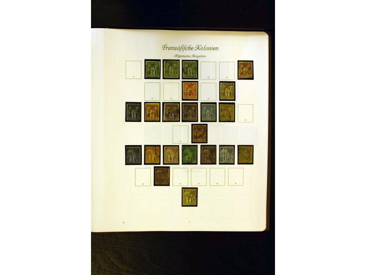1849/1959, postfrische, ungebrauchte und gestempelte Sammlung mit vielen guten Ausgaben wie Mi.-Nr. 311, 321, Bl.1, 3, Porto,
