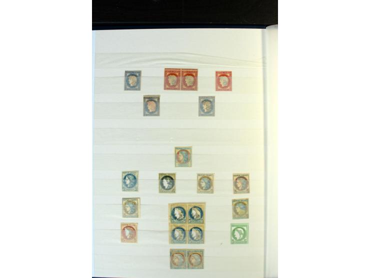 1849/1900 (ca.), etwa 200 Probedrucke, Essais, etc., dabei Einzelabzüge, 'Projekt Renard', 'Coussinetsd'impression', etc.