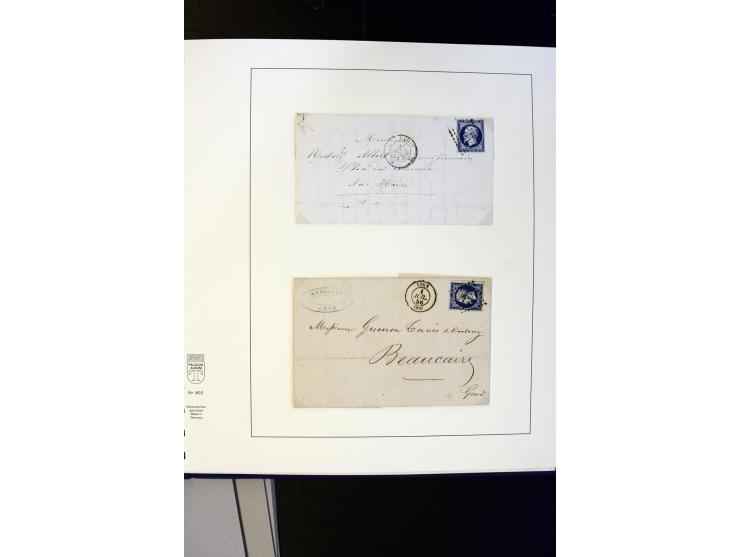 1852/1900, interessanter Sammlungsposten mit Einzel- und Mehrfachfrankaturen, Auslandspost mit Destinationen, R-Briefen, Misc